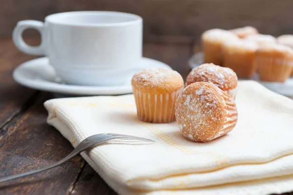 Café y magdalena — Foto de Stock