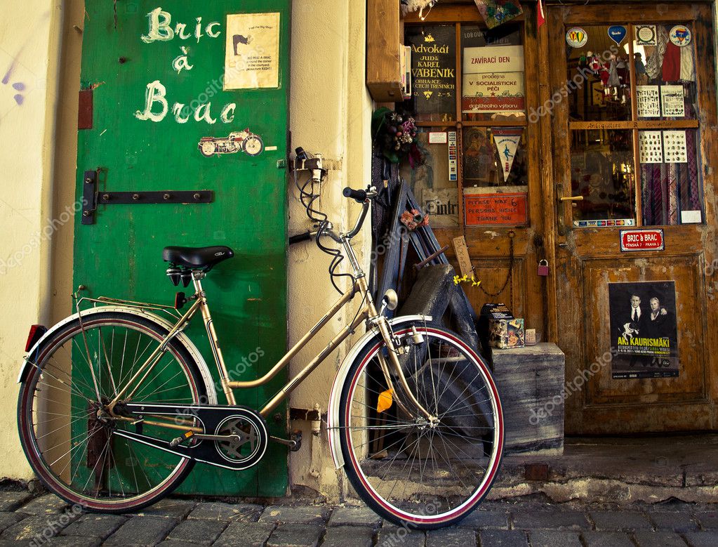 Bric a Brac bycicle — Stock Photo © MaxRomantiQ 15358171