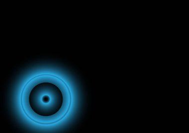 Güneş tutulmaları - Dairesel nesnede Radyal Bahçe ve dikdörtgen Arkaplan