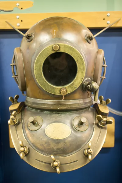 Deep sea diving helmet — Stock Photo, Image