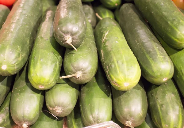 Courgettes fraîches au marché — Photo