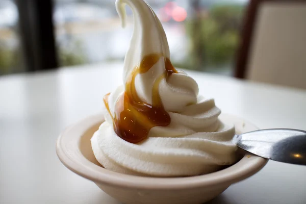 Gelado de caramelo — Fotografia de Stock