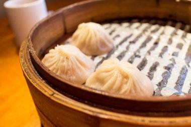 lezzetli kızarmış potstickers