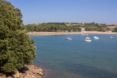 İspanya 'nın Cantabria eyaletindeki San Vicente kasabası