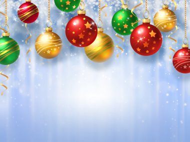 Mücevherlerle dolu Noel arkaplanı