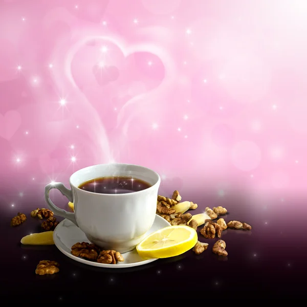 Bir fincan çay.