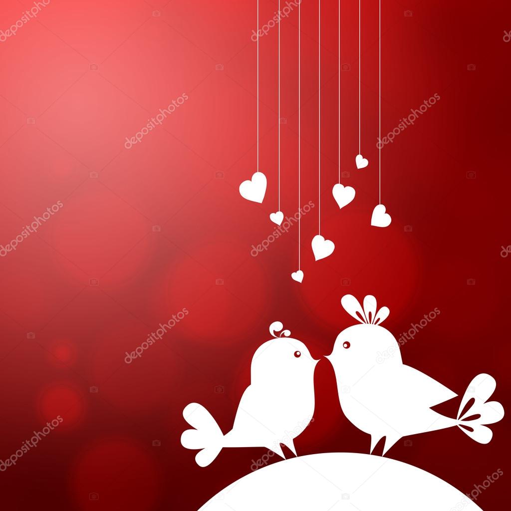 Two birds in love