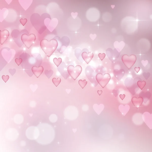 Krásné světlé pozadí k valentine Royalty Free Stock Obrázky