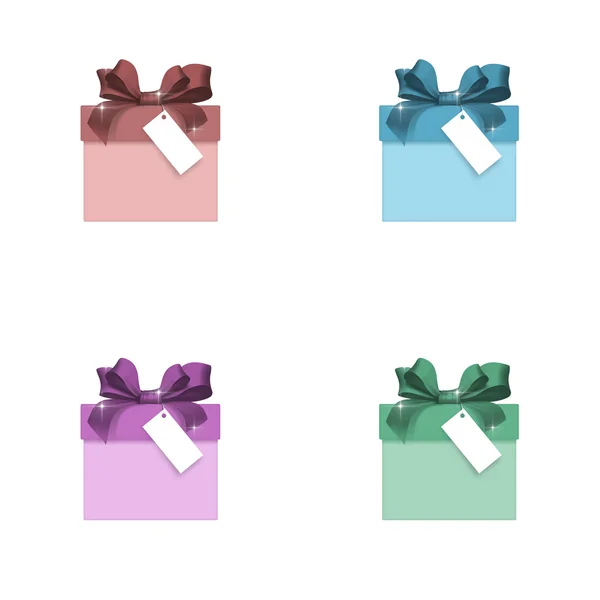 Gift boxes — Stock Photo, Image