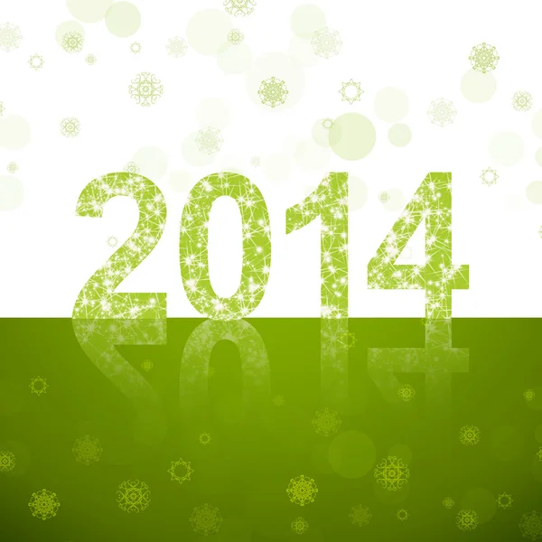 Neues Jahr 2014 — Stockfoto