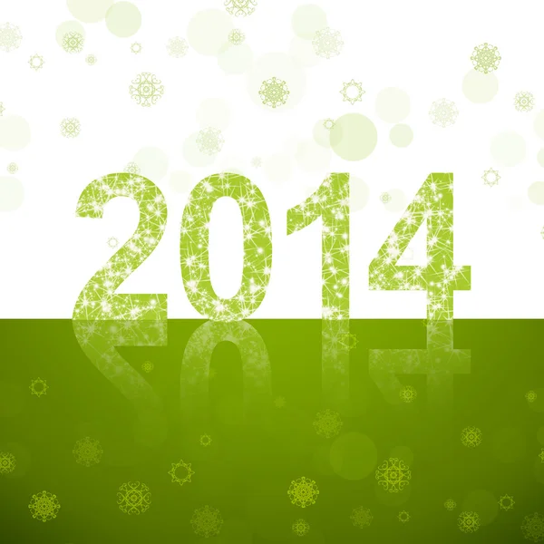 New 2014 year — Stock Photo, Image