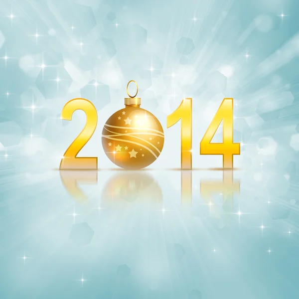 Nuevo año 2014 — Foto de Stock