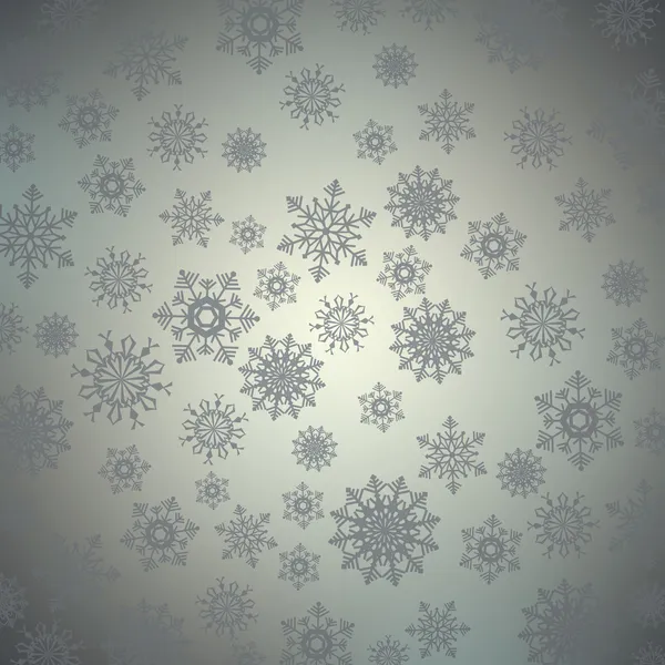 Fundo de natal com flocos de neve — Fotografia de Stock
