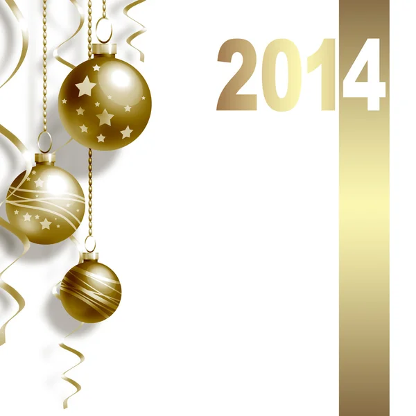 New Year Greeting Card — Stock Photo, Image