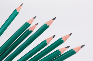 perspektif içinde kalemler