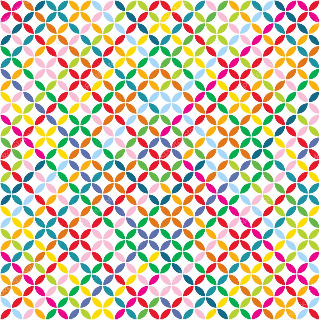 Seamless geometric color pattern background