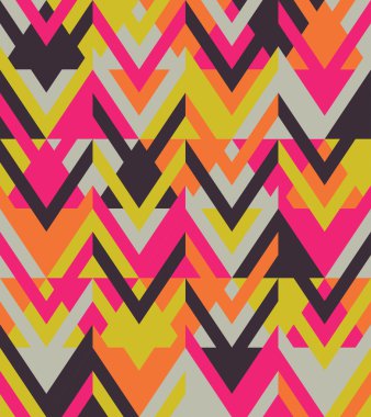 etnik zikzak desen arka plan