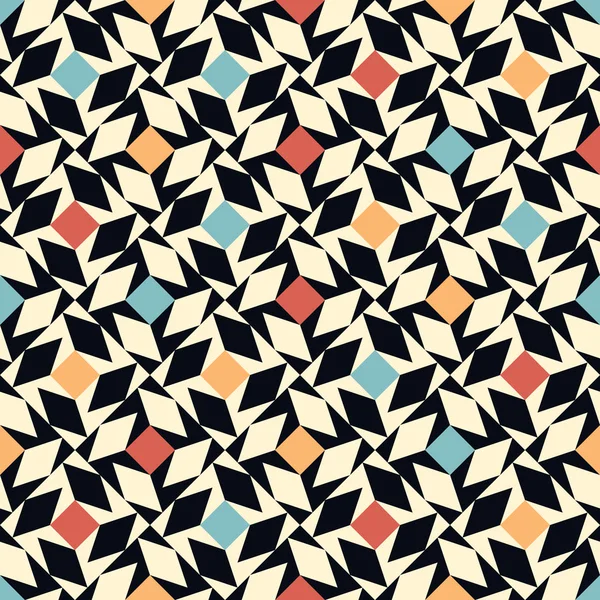 Fondo de patrón de color geométrico sin costuras — Archivo Imágenes Vectoriales