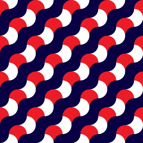 Vector inconsútil onda abstracta patrón de fondo — Archivo Imágenes Vectoriales