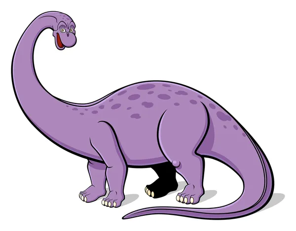 Apatosaurus for children — Stock Vector