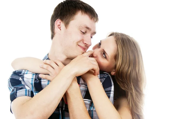 Casal feliz no amor — Fotografia de Stock