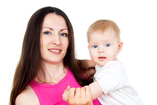Happy mother with a child — Stock Photo, Image