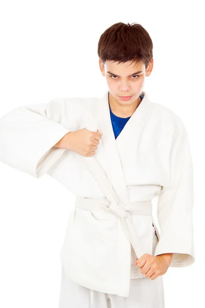 Taekwondo sport pojke — Stockfoto