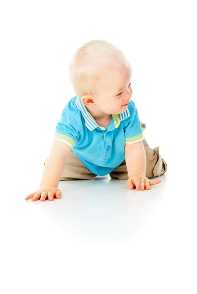 Menino pequeno bonito — Fotografia de Stock