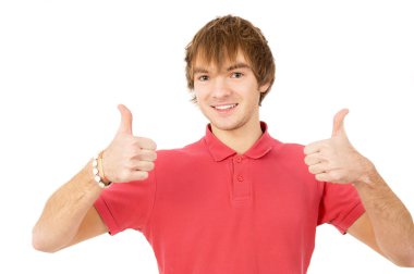 iyi birine el jest iyi gösterdi