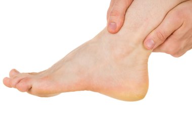 ayak arkasında ellerini tutun