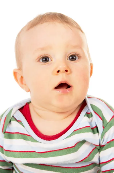 Portrait of a happy baby Royalty Free Stock Images