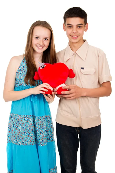 Happy loving young people — Stock Photo, Image