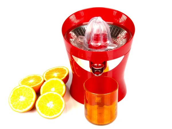 Machine for orange juice — Stock Photo, Image