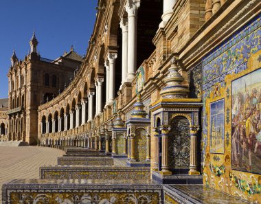 Plaza espagna, andaloucia, sevilla