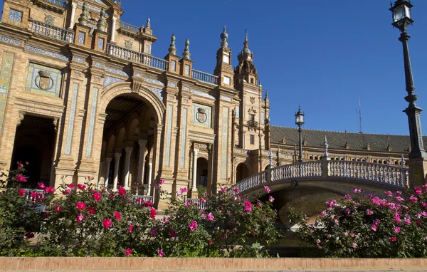 España de Plaza, andaloucia, sevilla — Fotografia de Stock