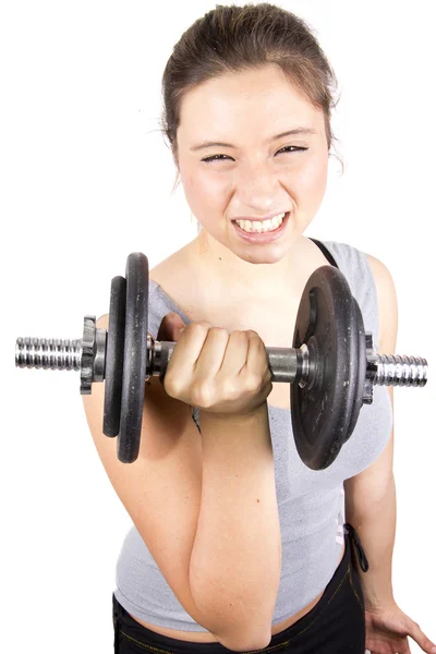 Fitness-Mädchen — Stockfoto