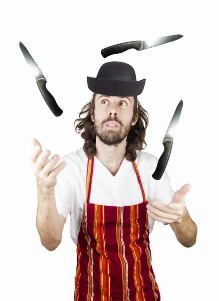 Chef-kok — Stockfoto