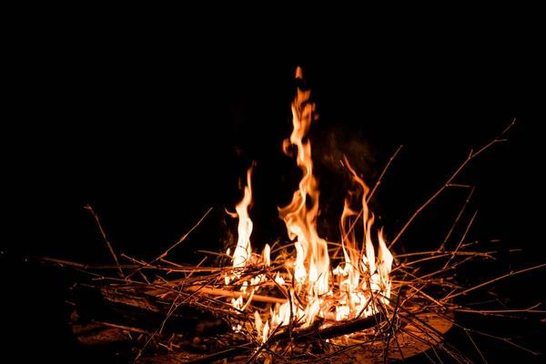 Φωτιά Και Φλόγες Φλόγες Και Σπινθήρες Κοντά Μοτίβα Φωτιάς Φλόγες — Φωτογραφία Αρχείου