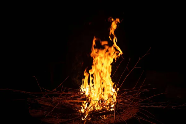 Fire Flames Flames Burning Sparks Close Fire Patterns Flames Fire — Stock Photo, Image