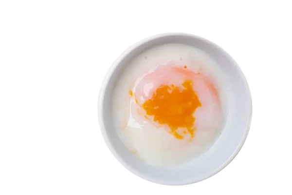 Onsen Eggs White Background — 스톡 사진