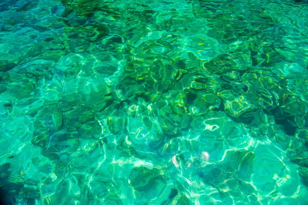 Mavi deniz dokusu, yüzme havuzu arka planı.