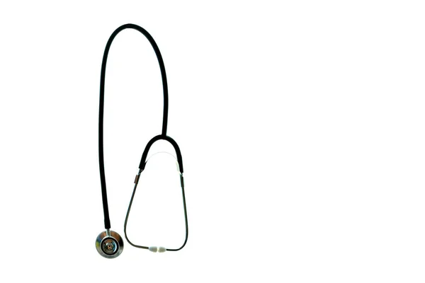 Stethoscope White Background Soft Focus — Stock Photo, Image