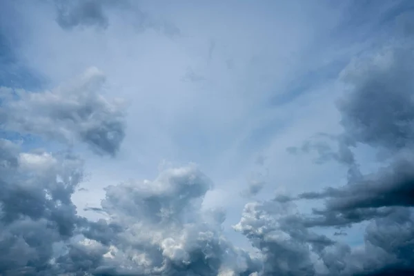 Black clouds before the storm and the rain