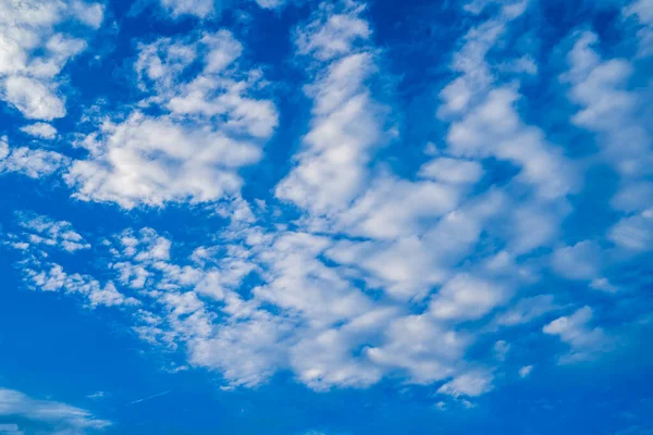 Blue sky with white clouds, big white clouds on the blue sky, Nimbostratus clouds, an altostratus cloud