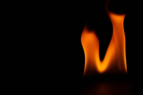 Poder Ardente Chama Chamas Faíscas Ardentes Close Padrões Fogo Brilho — Fotografia de Stock