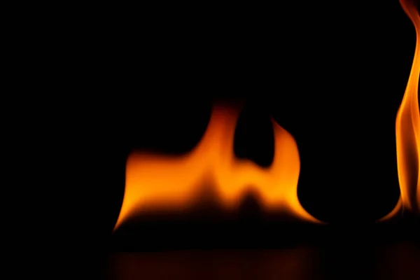 Burning Power Flame Flames Burning Sparks Close Fire Patterns Glow — Stock Photo, Image