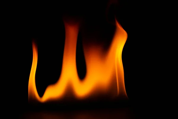 Burning Power Flame Flames Burning Sparks Close Fire Patterns Glow — Stock Photo, Image