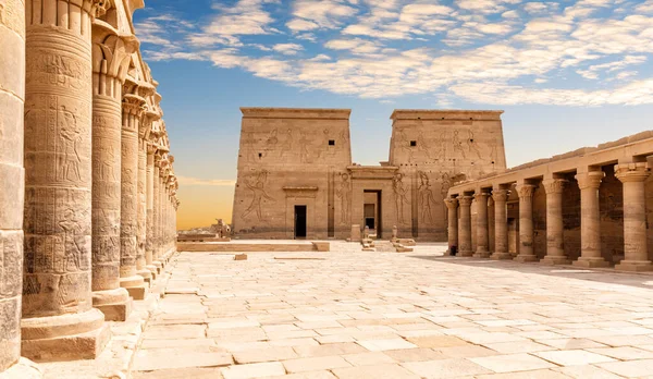 Храм Филе Исиде Асуан Верхний Египет — стоковое фото