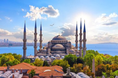 İstanbul Mavi Camii veya Sultan Ahmet Camii, Altın Boynuz, Türkiye