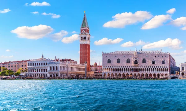 Vista Del Palacio Ducal San Marco Desde Laguna Venecia Principal — Foto de Stock